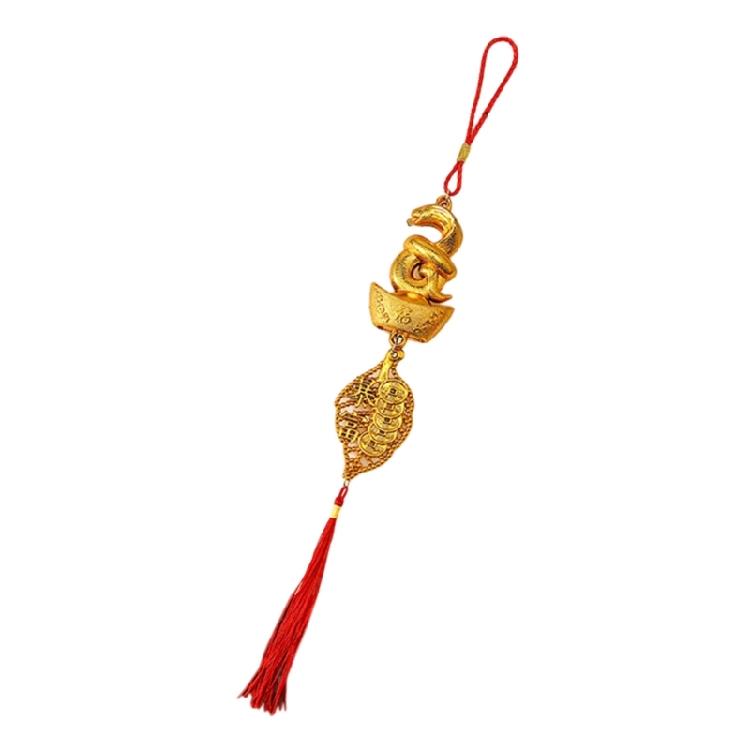 2025 Years of The Snake Pendant Snake Lucky Charm Decorative for Chinese New Years Prosperitys and Elegant Decoration