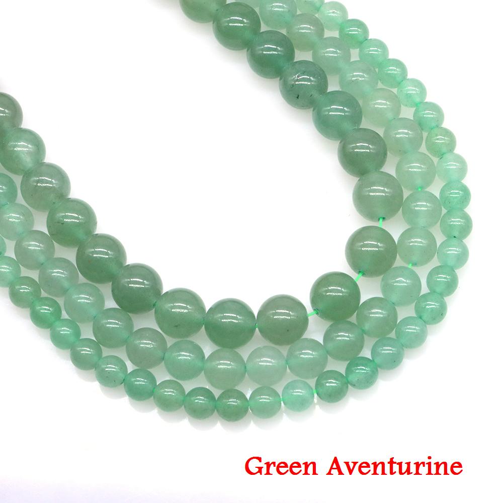 

1 нить бусин из натурального аквамарина 4/6/8/10 мм, круглые драгоценные бусины для DIY браслета, шармы, аксессуары для изготовления ювелирных изделий, оптом 10mm 36 to 37pcs