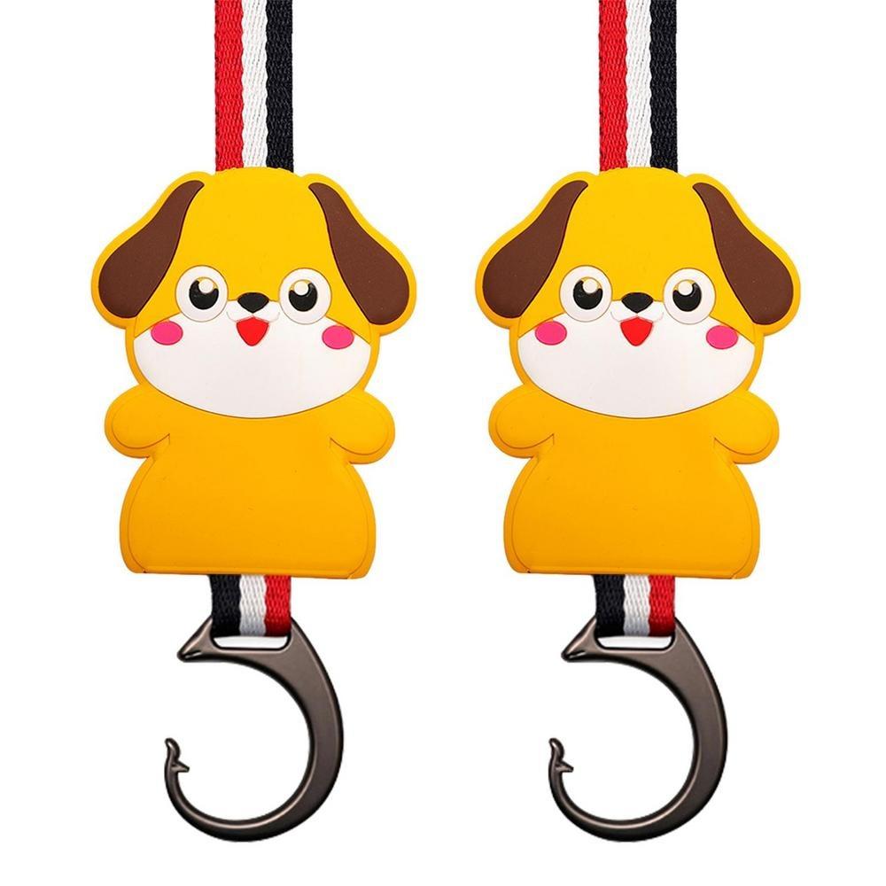 

Cartoon Animal Shape Seat Back Hooks Strong Bearing Capacity Automotive Storage Hanger Umbrella Style 1