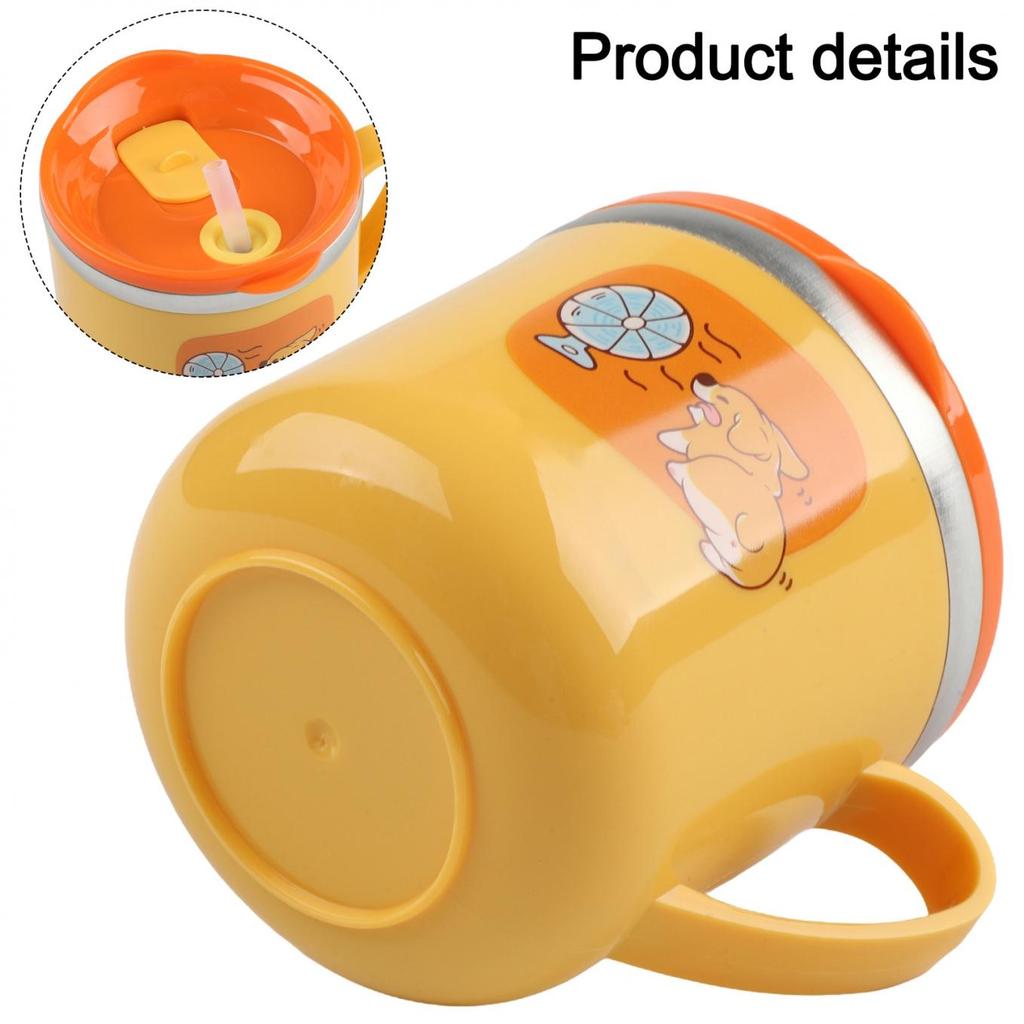 316 Stainless Steel Steel Milk Cup Double Layer ML Stainless Steel