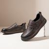 Fashion New Men Luxury Leather Genuine Leather Dress Shoes Fashion Soft Bottom Slip-on Loafers Comfy Casual Leather Business Fomal Shoes