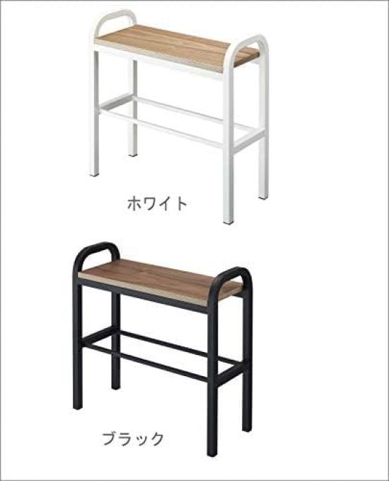 Tower Black Bench Shoe Rack Easy to Stand Up On Entryway Bench Shoe Rack with Handle Stylish Entryway Storage Shoe Cabinet - - - Slim, Simple, - -