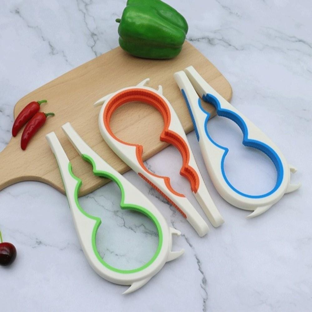 4 In 1 Bottle Wrench Labor-saving Can Lid Remover Kitchen Gadget Bottle Cap Twister  Everyday Use
