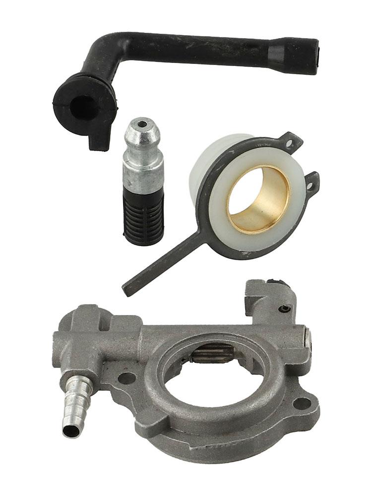 1Set Oil Pump Worm Gear Kit Replacement For MS260, 024, 026 For MS 240 And 260 Chainsaws Power Tool Accessories