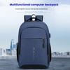 Premium Business Backpack - Spacious Laptop Bag with Reflective Security Strip Professional Commuter Backpack-tan