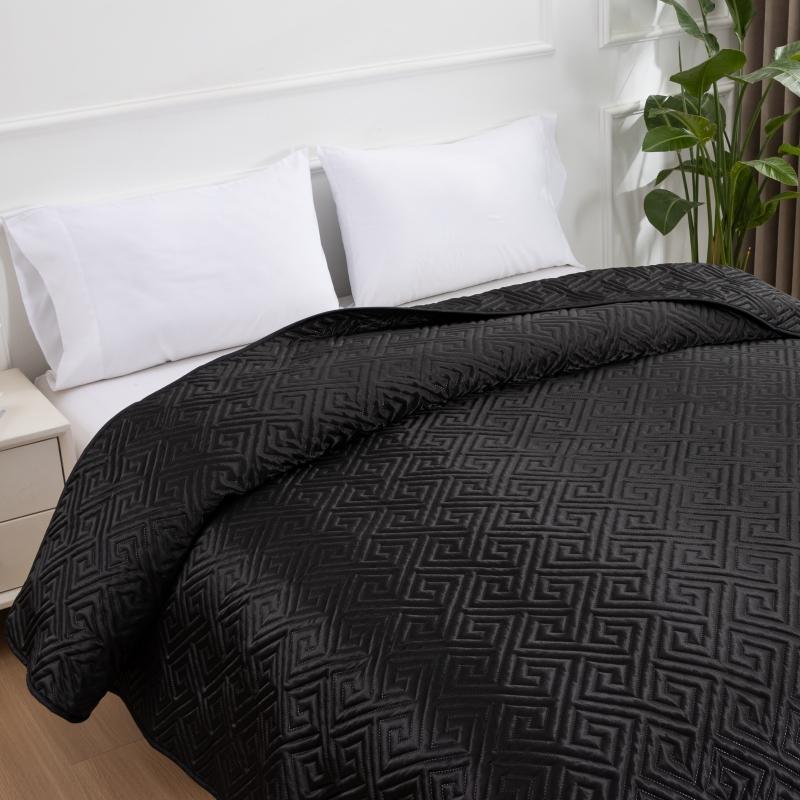 

1 шт. Однотонное покрывало Удобное постельное белье Серое/Белое/Черное/Синее/Красное Домашний декор Отпуск Путешествия В наличии Без наволочки 1PC 200x230