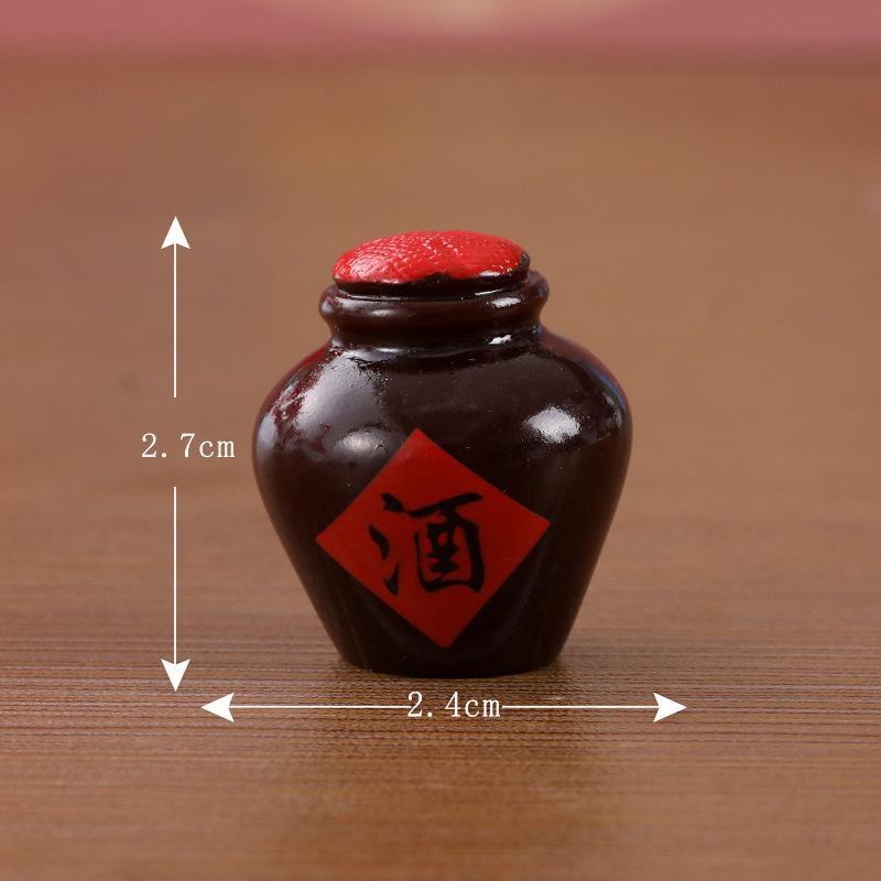 Cute Micro-landscape Mid-Autumn Festival Little Rabbit MooncakeGarden Decoration AccessoriesDesktop Car Resin Small Ornaments