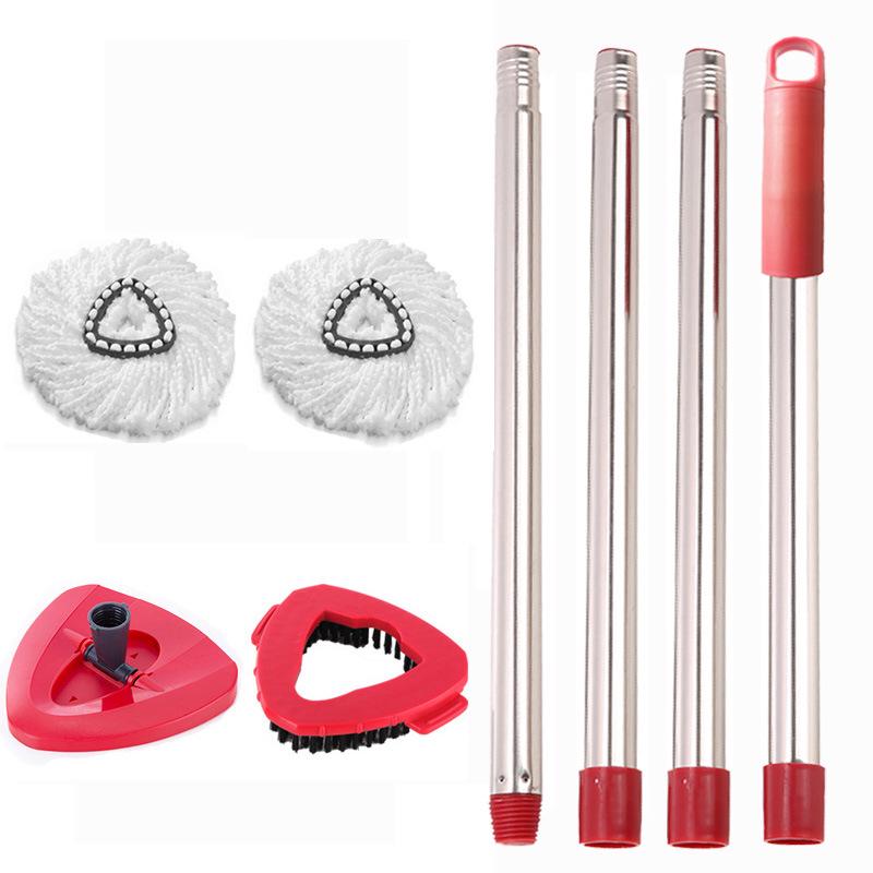 Hot-Selling Spin Mop Compatible Head and Pole Disc Accessories