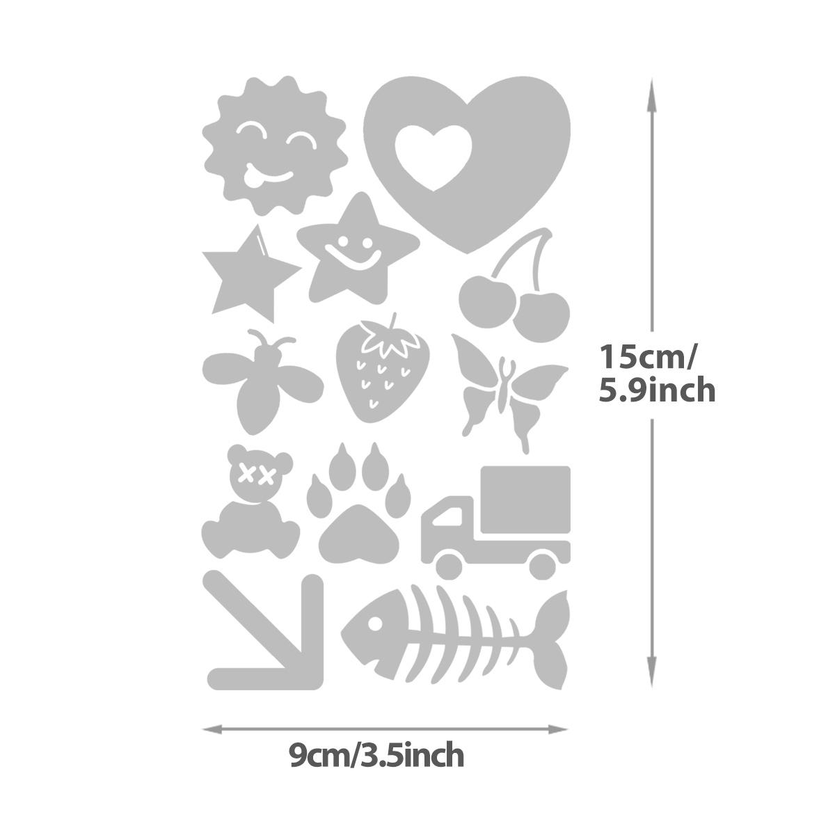 

Набір світловідбиваючих патчів для нічної безпеки, срібні толстовки Parches Ropa, передача тепла, наклейки на одяг своїми руками, праска на тканині для ляльок домашніх тварин