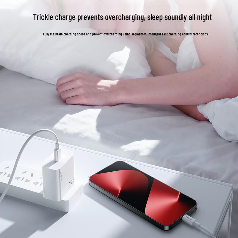 CangHua 22.5W USB-A Fast Charger Set with Type-C Cable