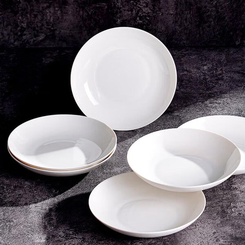 8-inch Chinese Underglaze Ceramic Plate Set