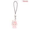 Sanrio Phone Pendant Melody Cinnamoroll Keychain Lanyard Kuromi Bag Charm Hello Kitty Hanging Rope Decoration