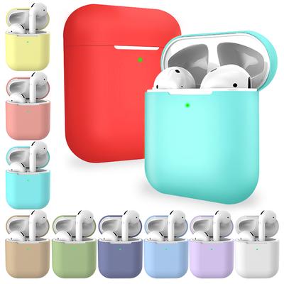 Skin Charging Case Earphone Box Apple Anti-fall Anti-Fingerprint Air Pod Accessories Soft AirPods 2 Protective Cover Earphone Case  Jewelry