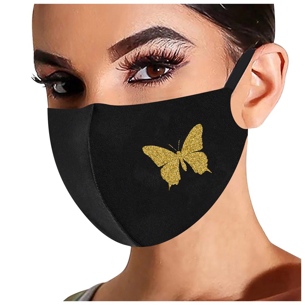 2021 Happy New Years Adult Fashion Washable Reusable Pollution Cover Face