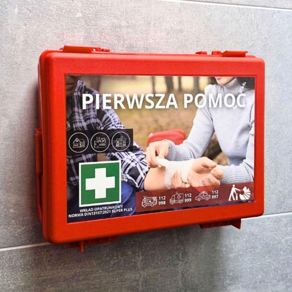 Industrial First Aid Kit Din 13157 Plus With Equipment Azp 8 1 Piece