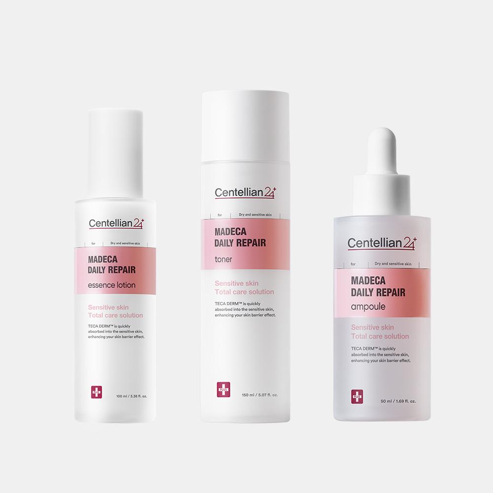 CENTELLIAN24 Madeca Daily Repair Hydrating 3-Piece Skincare Set