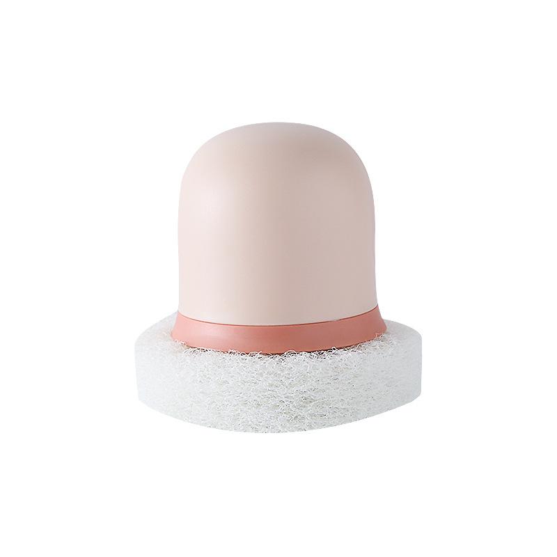 Sponge Brush with HandleBathtub Brush Bathroom Tile BrushSponge WipeCleaning Brush