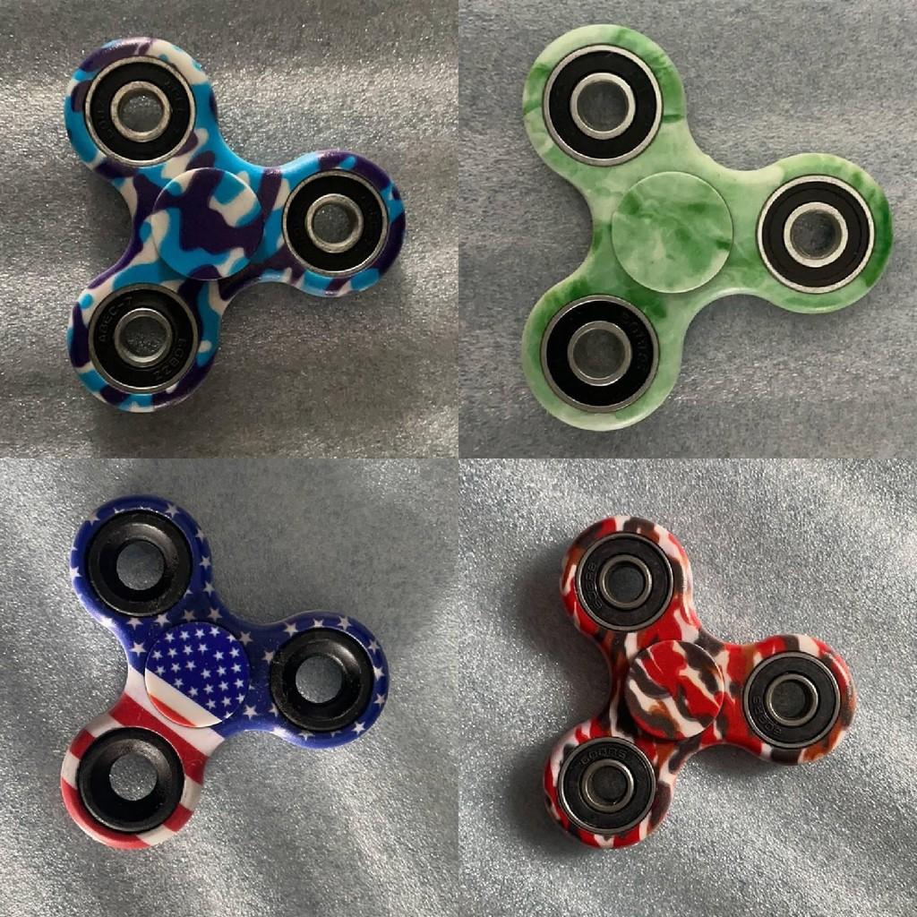 Creative Fidget Spinner Toy With Metal Alloy Blades For Children And Students