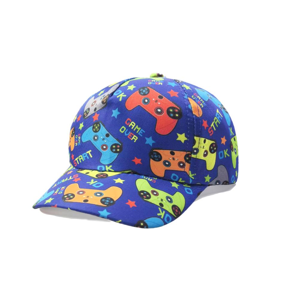 Hot Cartoon Print Child 54cm Head Circumference Baseball Caps for Boy Girl Under 10 Years Old Dazzling Lovely Snapback Hats Zj19