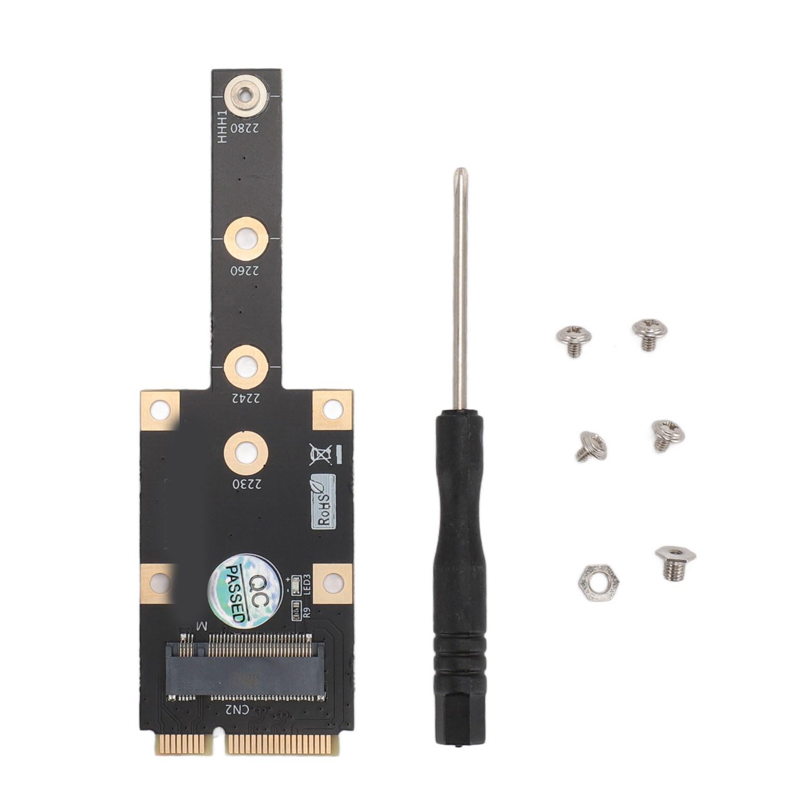 

Адаптер M.2 NGFF NVME SSD Mini PCIE на M.2 M Key Converter Adapter для 2230 2242 2260 2280 M.2 SSD