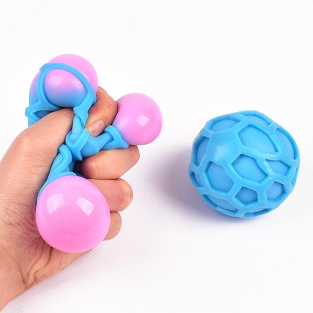 Anxiety Relief Squeeze Fidget Toy Colorful Anti-stress Ball New Vent Ball  Funny Gift