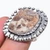 Natural Cappuccino Jasper 925 Sterling Silver Jewelry Ring Size 9.5 z9H25