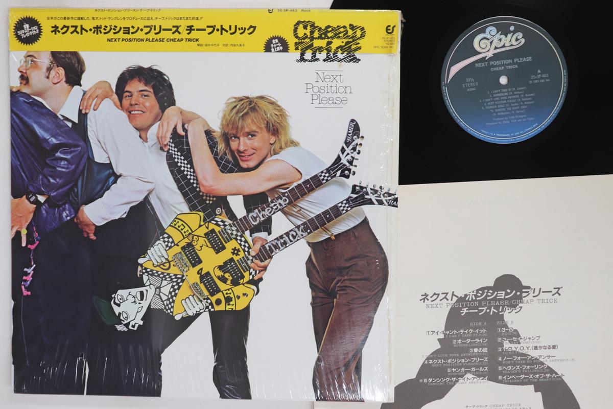 

LP Record CHEAP TRICK Next Position Please 253P463 EPIC 1983 Japan Obi Rock Used