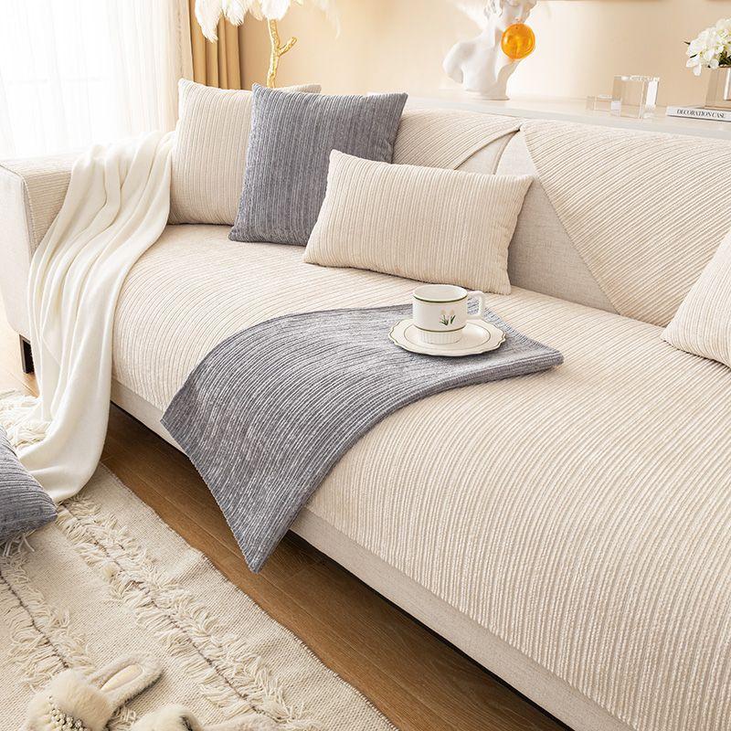 Chenier Sofa Cushion Universal In All Seasons, Modern Simple Non-Slip Solid Color Seat Cushion, Sofa Cover Cross-Border Labeling