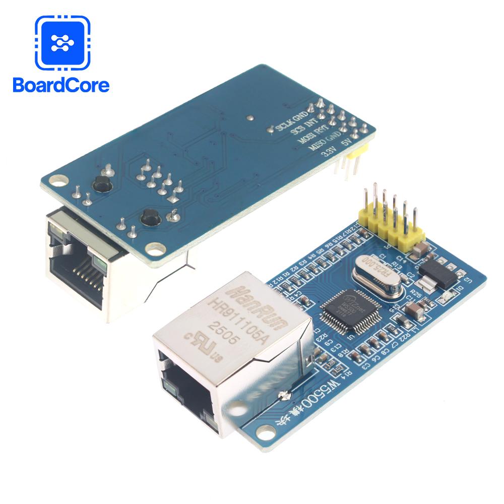 W5500 Ethernet Netzwerkmodul Hardware Unterstützung TCP/IP 51/ STM32 Mikrocontroller Programm über
