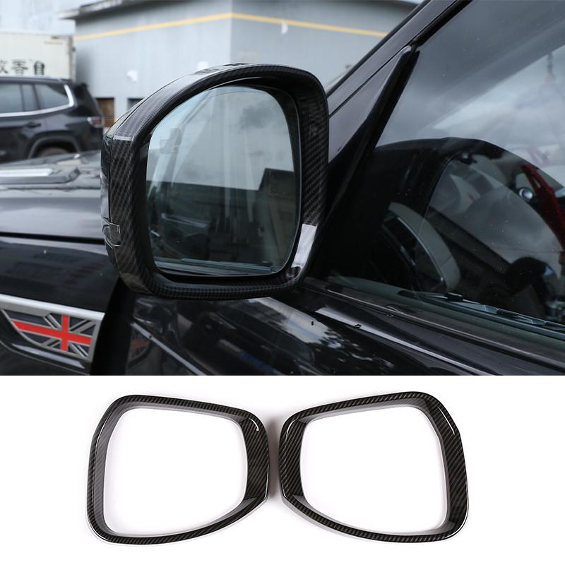 For Land Rover Range Rover Evoque 2011-2018 Car Carbon Fiber Interior Gear Shift Console Decoration Cover Stickers Accessories