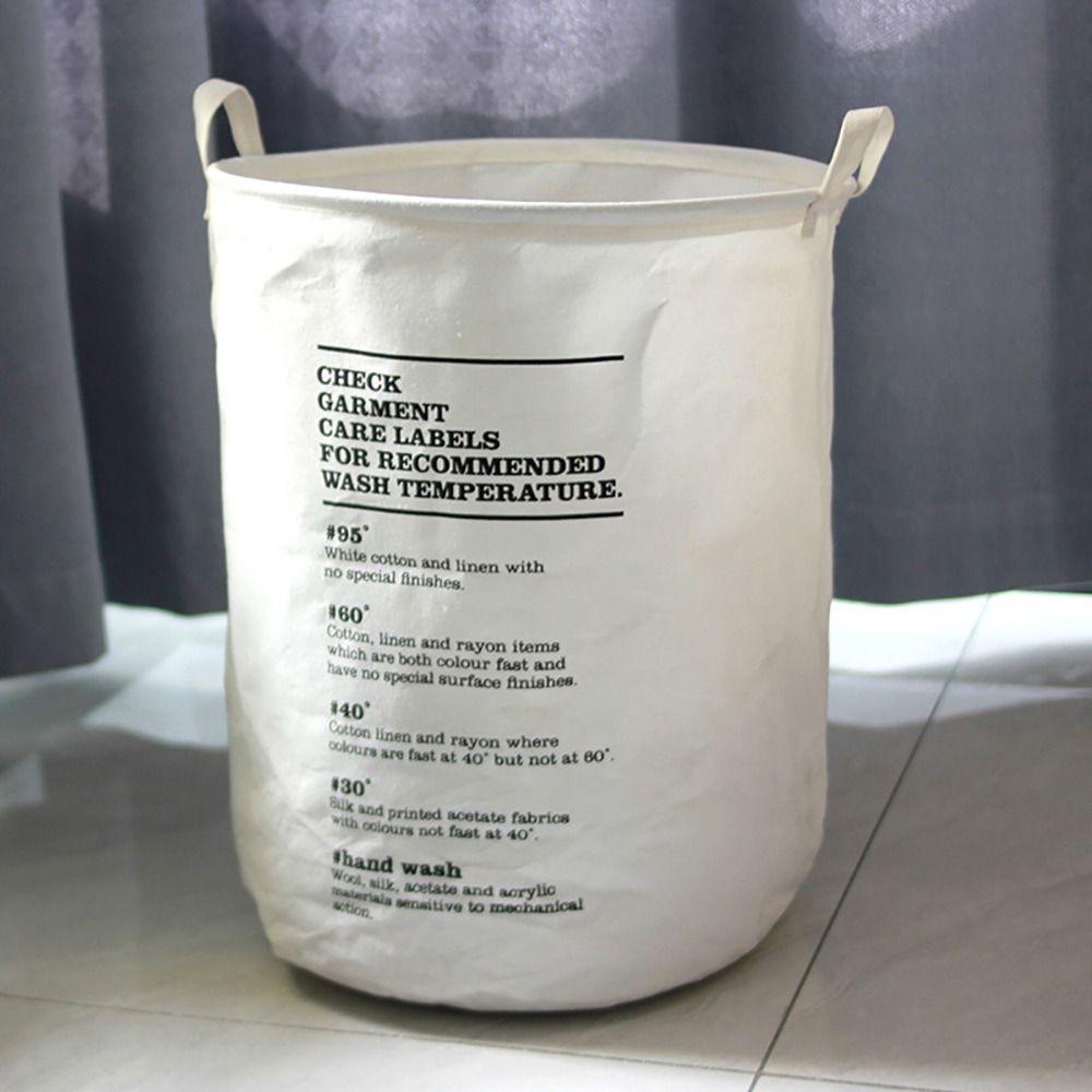 1Pcs Dirty Clothes Organizing Home Organizer Cotton Linen Material Toy Storage Hamper