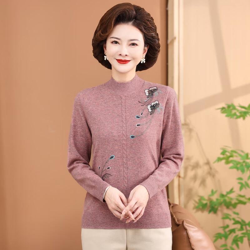 Damen-Pullover 100% Wolle Elegant Schlankmachend
