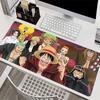 Computer Mouse Pad OOne PPiece Luffy Anime Mouse Pad Large Gaming Mousepad Rubber Extended Game Desk Mat Keyboard Mouse Carpet