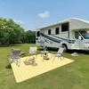 RV Picnic Blanket, Waterproof Portable Mat - Easy to Clean, Foldable, Ideal for Outdoor Leisure, Yard Lawn Camping, Beach Use