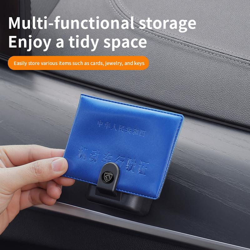 Car Interior Key Storage Box Dashboard Hang Organizer Holder For Peugeot 208 3008 308 2008 207 107 508 607 406 407 408 5008 4008