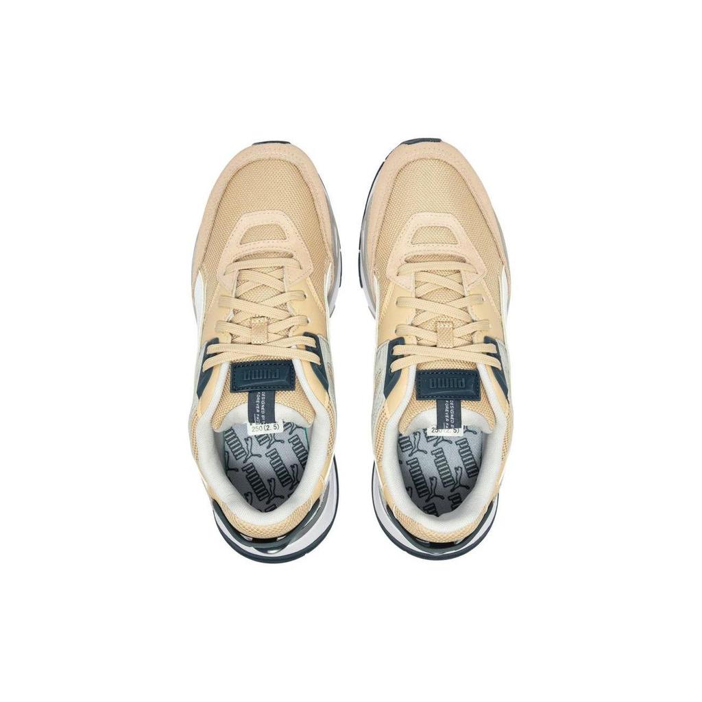 Puma Mirage Sport Remix Granola White Unisex Sneakers Tan 381051-14
