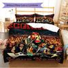 Name Custom Scorpions Pattern Bedding Set Quilt Cover Pillowcase Home Decor Gift (1 * Duvet Cover + 2 * Pillowcase, Without Core)