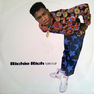 12inch Record RICHIE RICH - Turn It Up 8705321 Club 1988 UK Rap & Hip-Hop/R&B Used