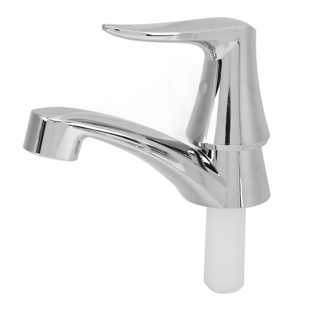 RV Bathroom Faucet Single Cold Water Chrome Rust Proof Kitchen Sink Faucet for Motorhome Yacht Boat