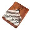 Kalimba 21 Keys Portable Small Thumb Piano Mahogany Metal Instrument Kit for Adults Kids Beginners