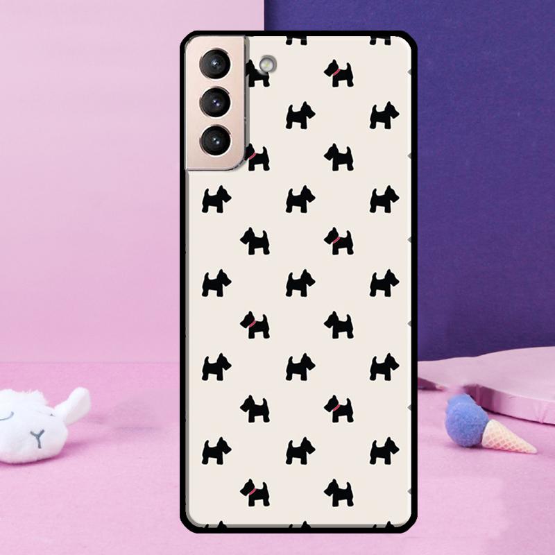 

Scottish Terrier Dog Phone Case For Samsung Galaxy S25 S24 Ultra S9 S10 S20 S21 S22 Plus S23 FE S24 FE Cover Galaxy S24 Plus