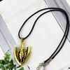 Anime JOJOS BIZARRE ADVENTURE Necklace Kujo Jotaro Arrow Metal Pendant Chain Choker Necklaces Charm Gifts Jewelry