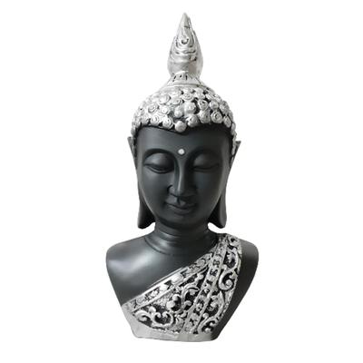 Statua Faccia di Gautam Buddha per Soggiorno Idolo di Grandi Dimensioni per Decorazione Domestica Soprammobile per Fontana da Giardino Articoli da Regalo Decorativi