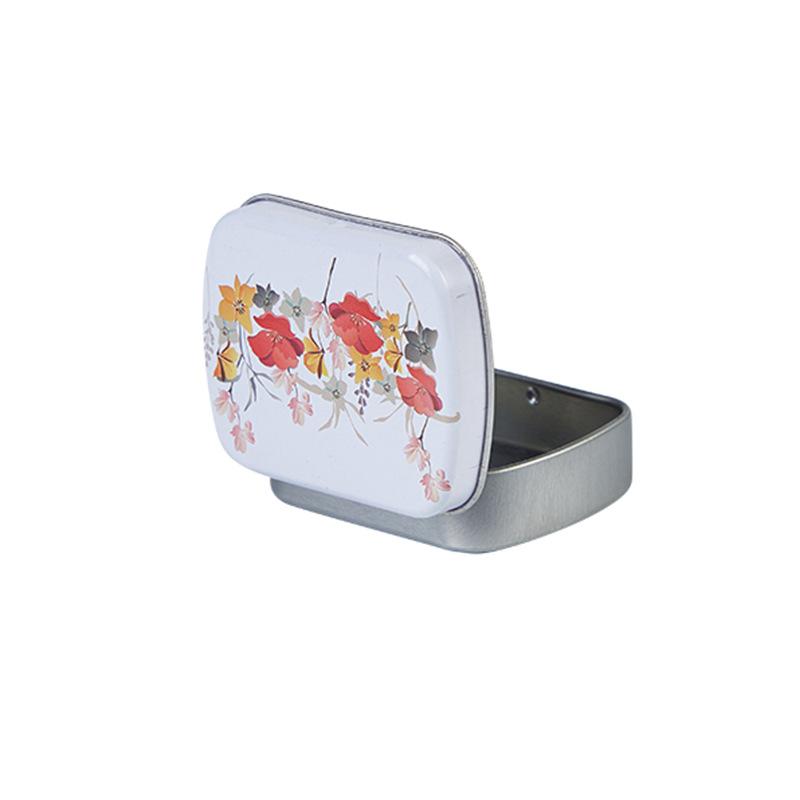 Mini Small Metal Box With Lid Hinged Flip Storage Tin Box Small Kit Case Jewelry Coin Portable Medicine box Candy Organizer