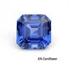 Kultivierter Blauer Saphir Kornblume Lose Steine Fassung Verschiedene Formen Schmuck Zubehör