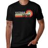 Vintage 1978 Retro T-Shirt Basic T-Shirt Für Alltagsoutfit
