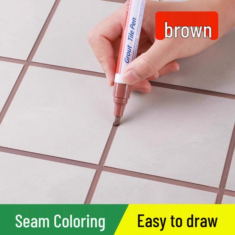 

Водостійкий маркер для затирки, що змінює колір: Засіб для заповнення швів плитки, стійкий до цвілі та ковзання, для підлоги