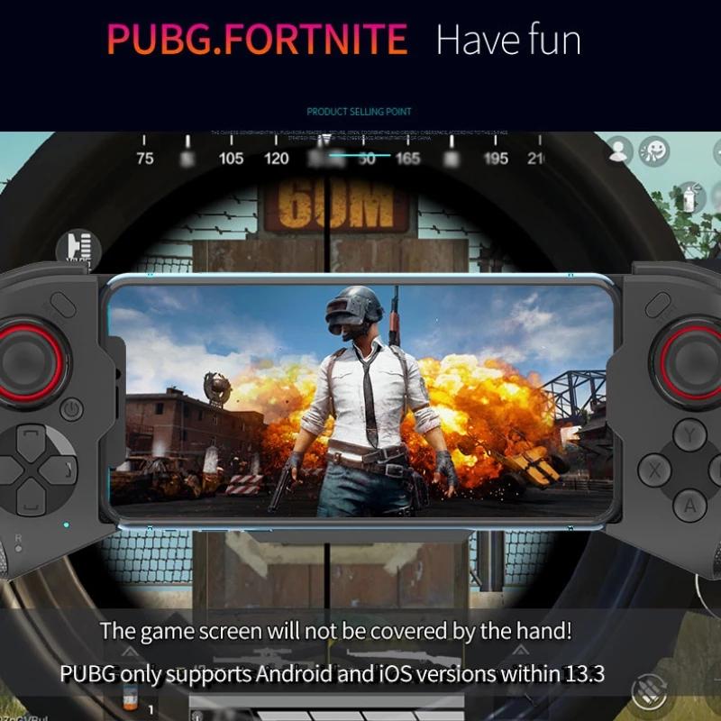 ll Phone Gamepad Joystick For iPhone Android Control Bluetooth Controller Trigger Pubg Mobile Game Pad Gaming llphone Mando