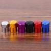 4Pcs Colorful Car Tires, Aluminum Alloy Colored Valve Caps, Sedan Dust Caps, Five Colored Spot Valve Caps