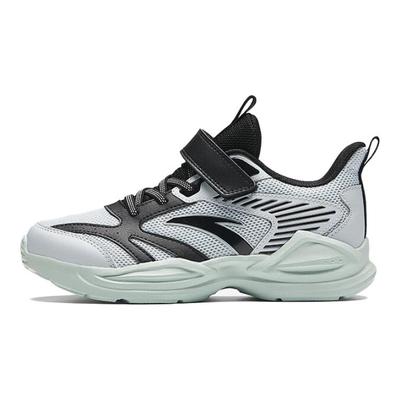 Trendy Versatile Lightweight Shock Absorbing Breathable Low Top Kids Running Shoes Kids Sneaker Black Gray Green A12435522-3